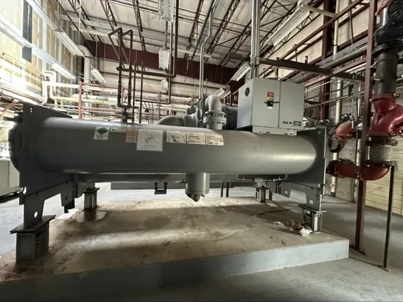 Power plant demolition
